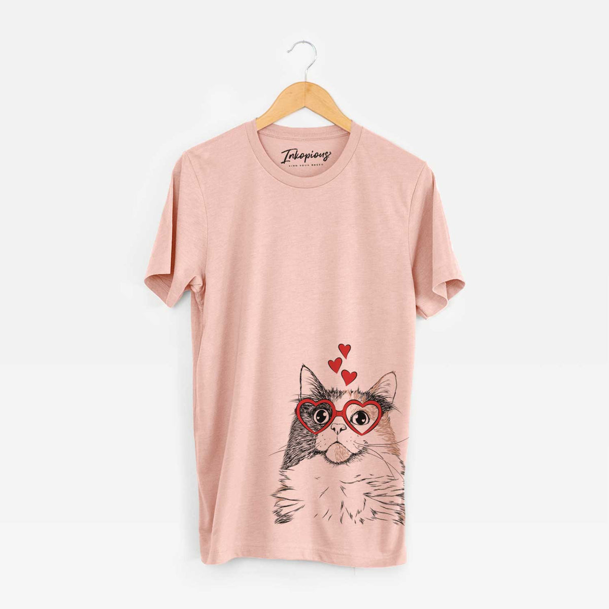 Valentine Greta the Calico Cat - Unisex Crewneck