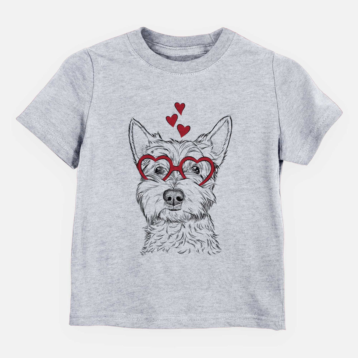 Valentine Grizel the West Highland Terrier - Kids/Youth/Toddler Shirt