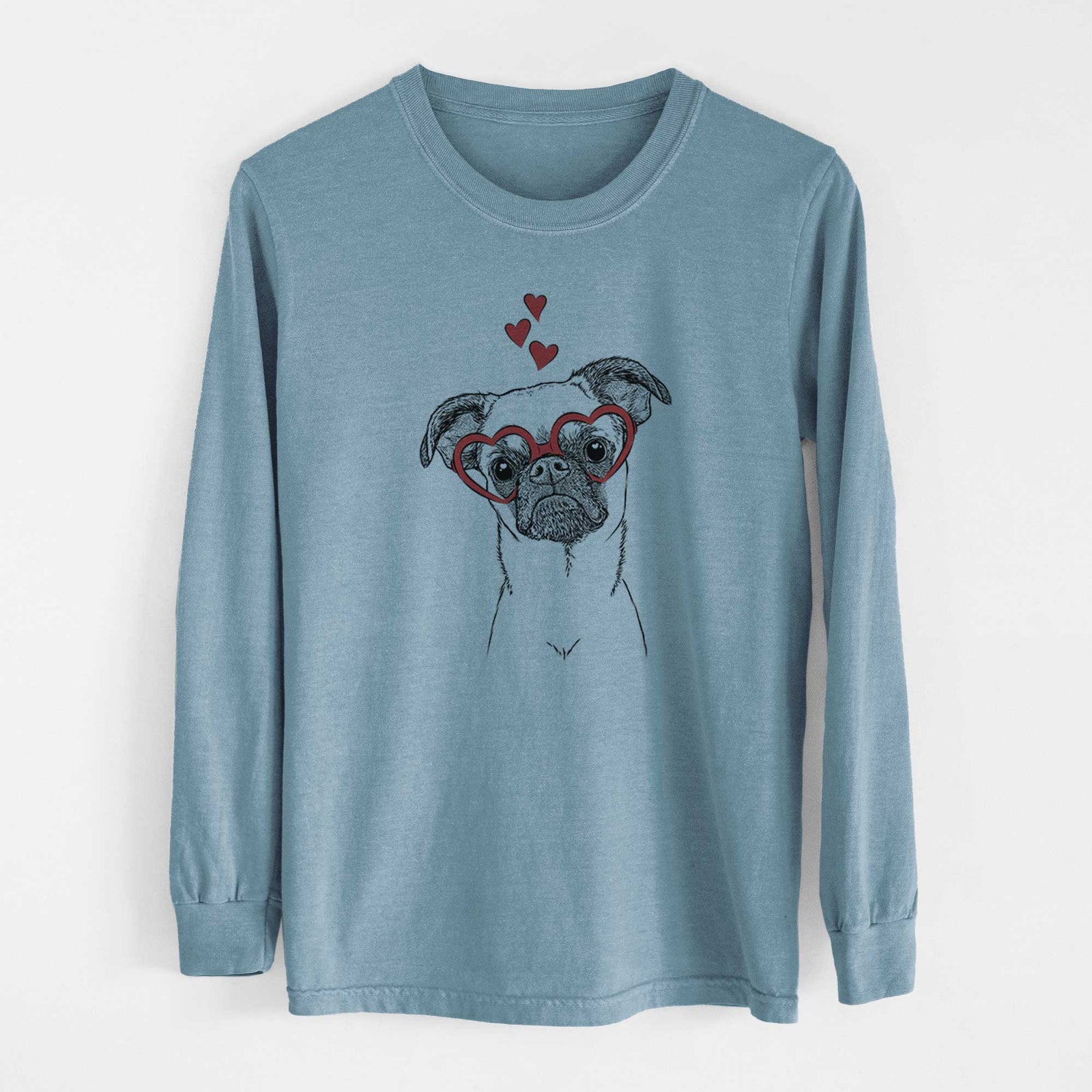 Valentine Groot the Brussels Griffon - Heavyweight 100% Cotton Long Sleeve