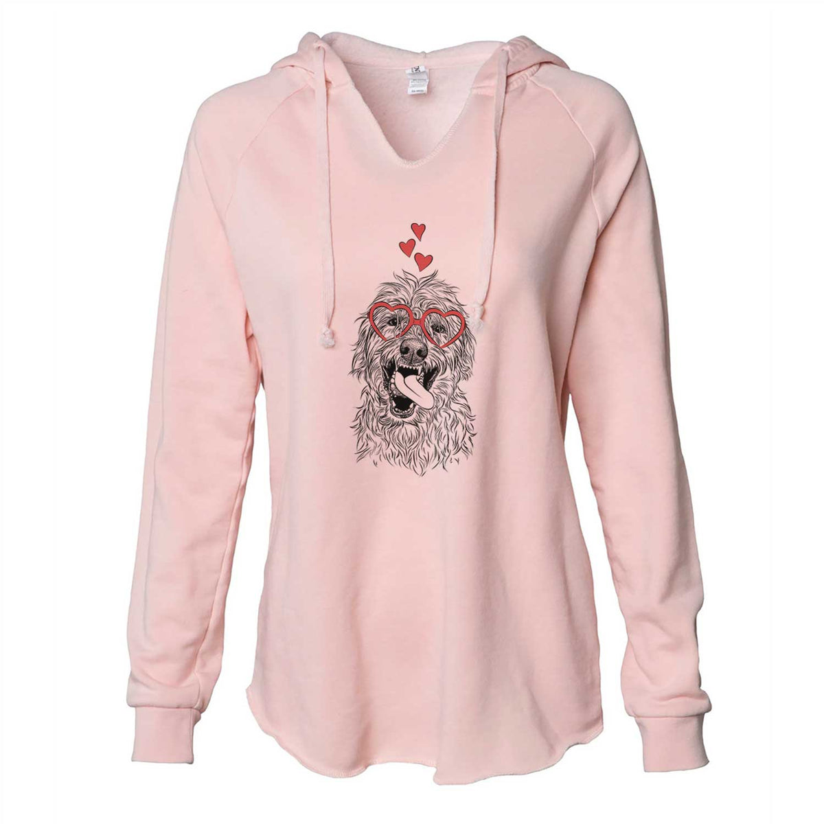 Valentine Groot the Irish Wolfhound - Cali Wave Hooded Sweatshirt