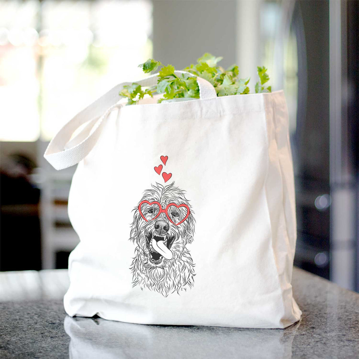 Groot the Irish Wolfhound - Tote Bag