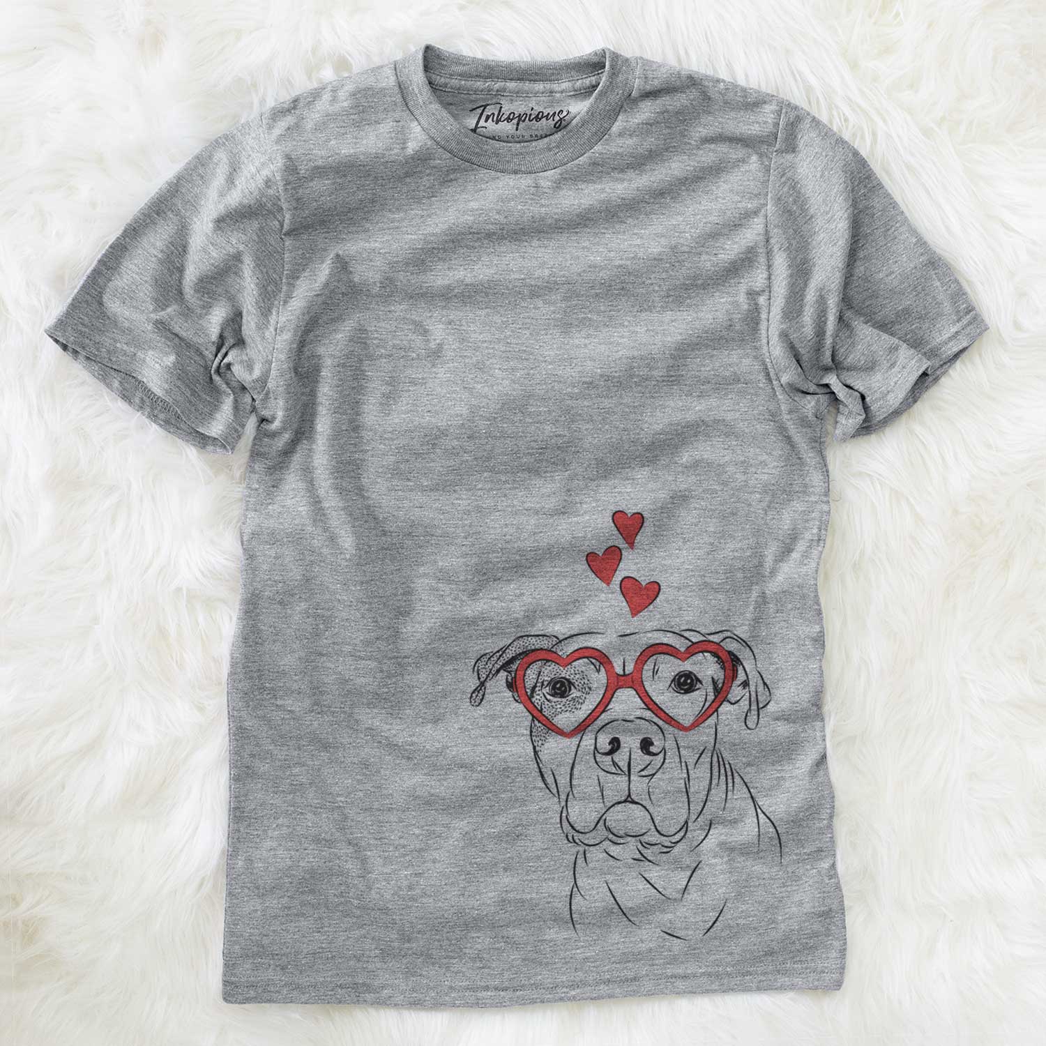 Valentine Gummy the Pitbull - Unisex Crewneck