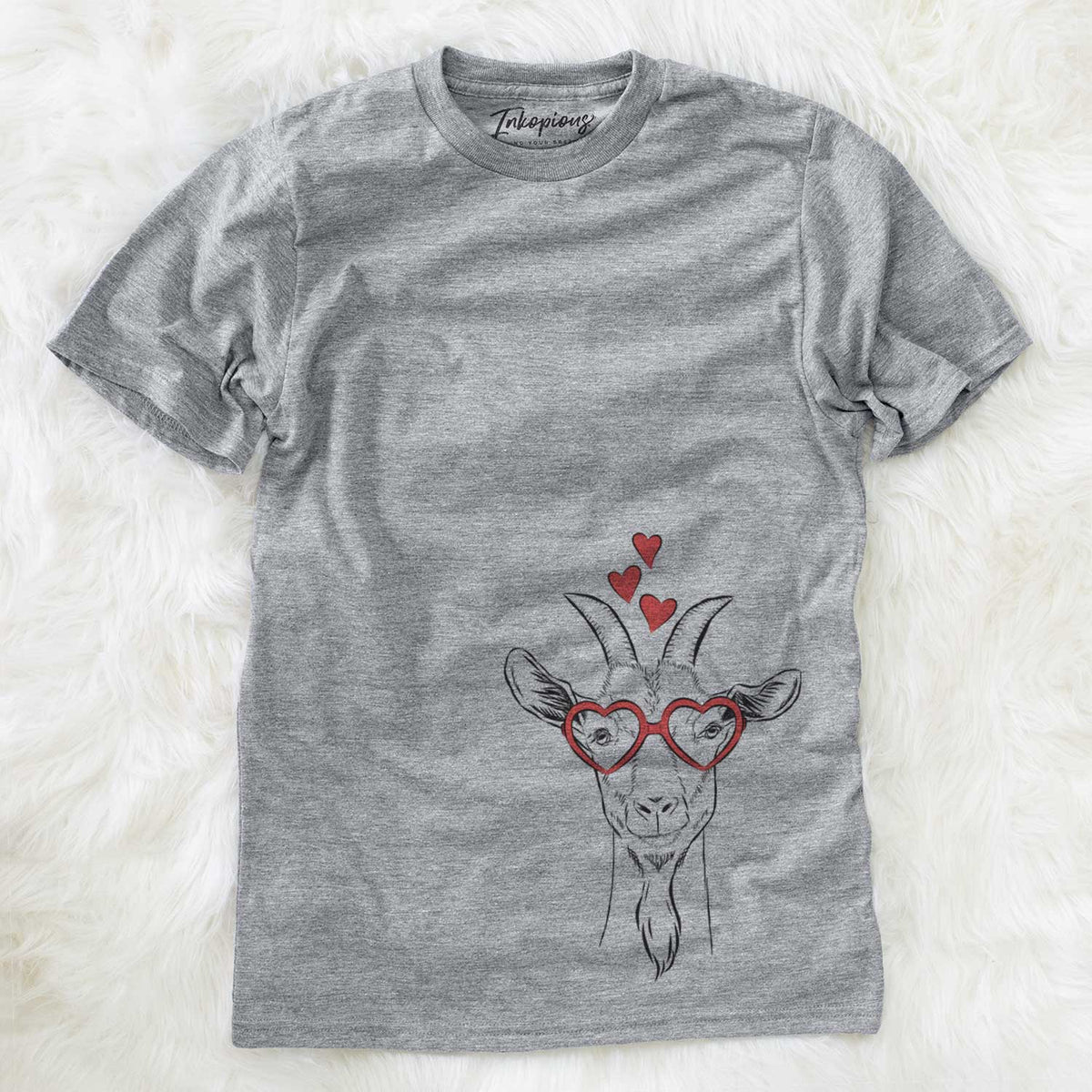 Valentine Gunnar the Goat - Unisex Crewneck