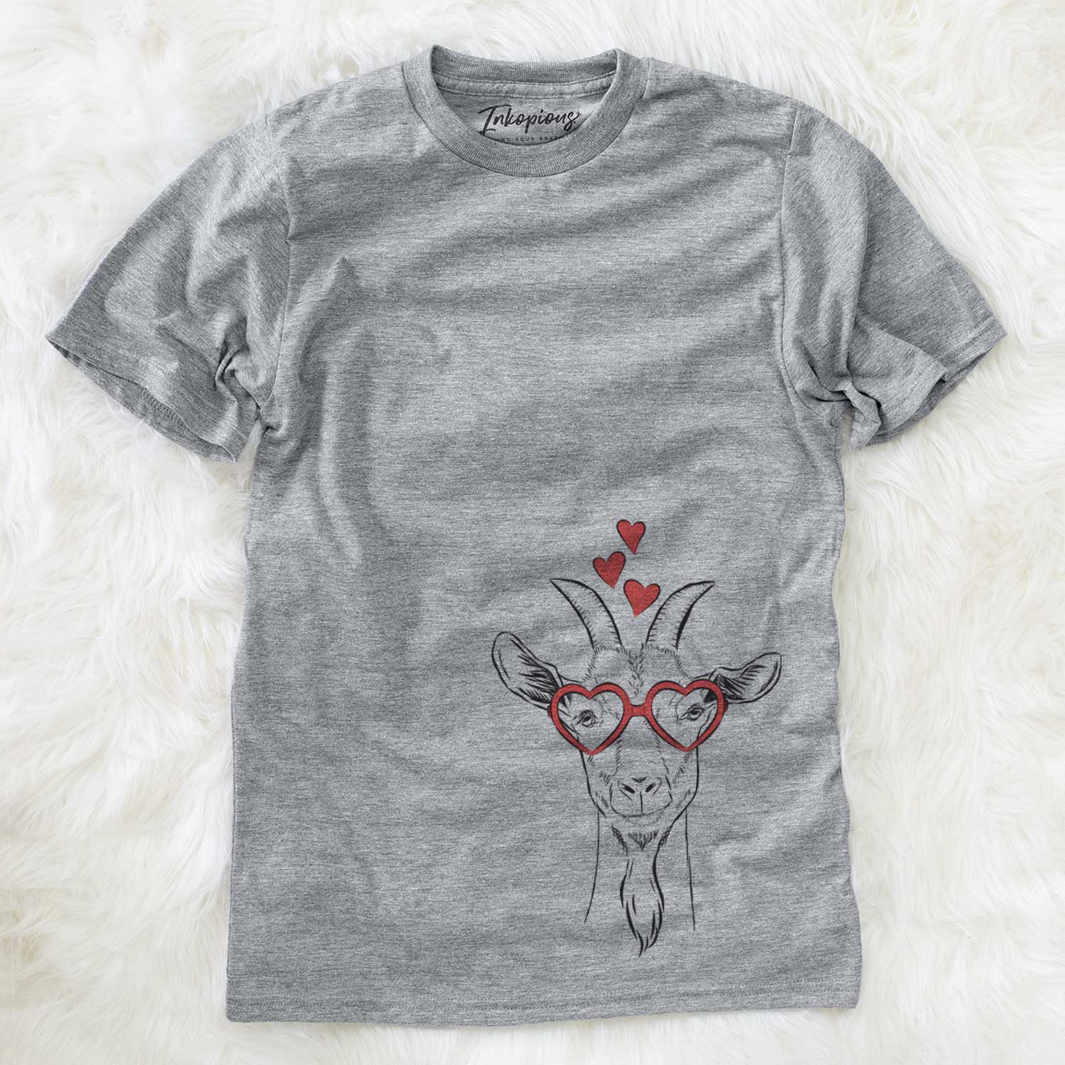 Valentine Gunnar the Goat - Unisex Crewneck