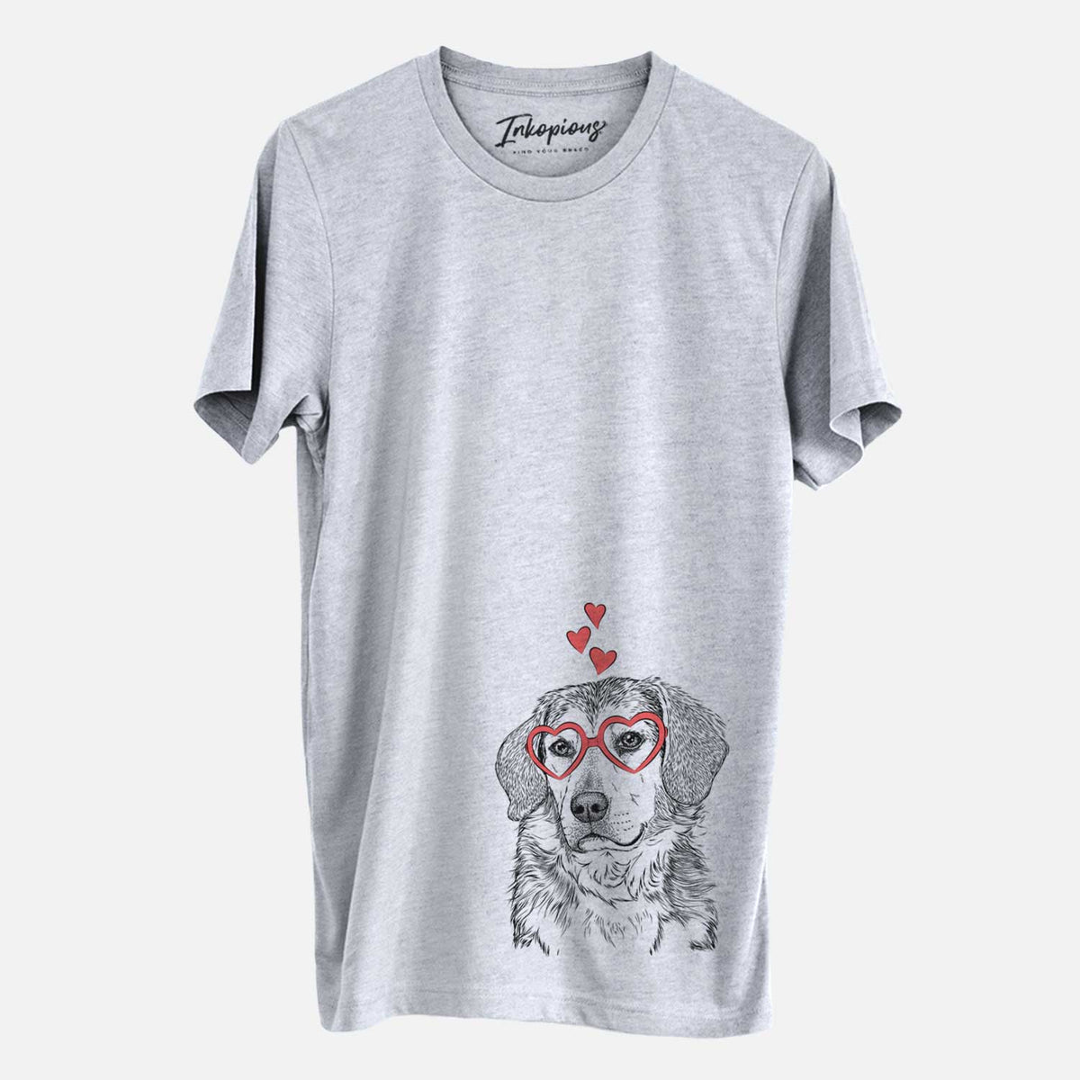 Valentine Gunner the Beagle Mix - Unisex Crewneck