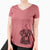 Gwen the Labrador Retriever - Women's V-neck Shirt