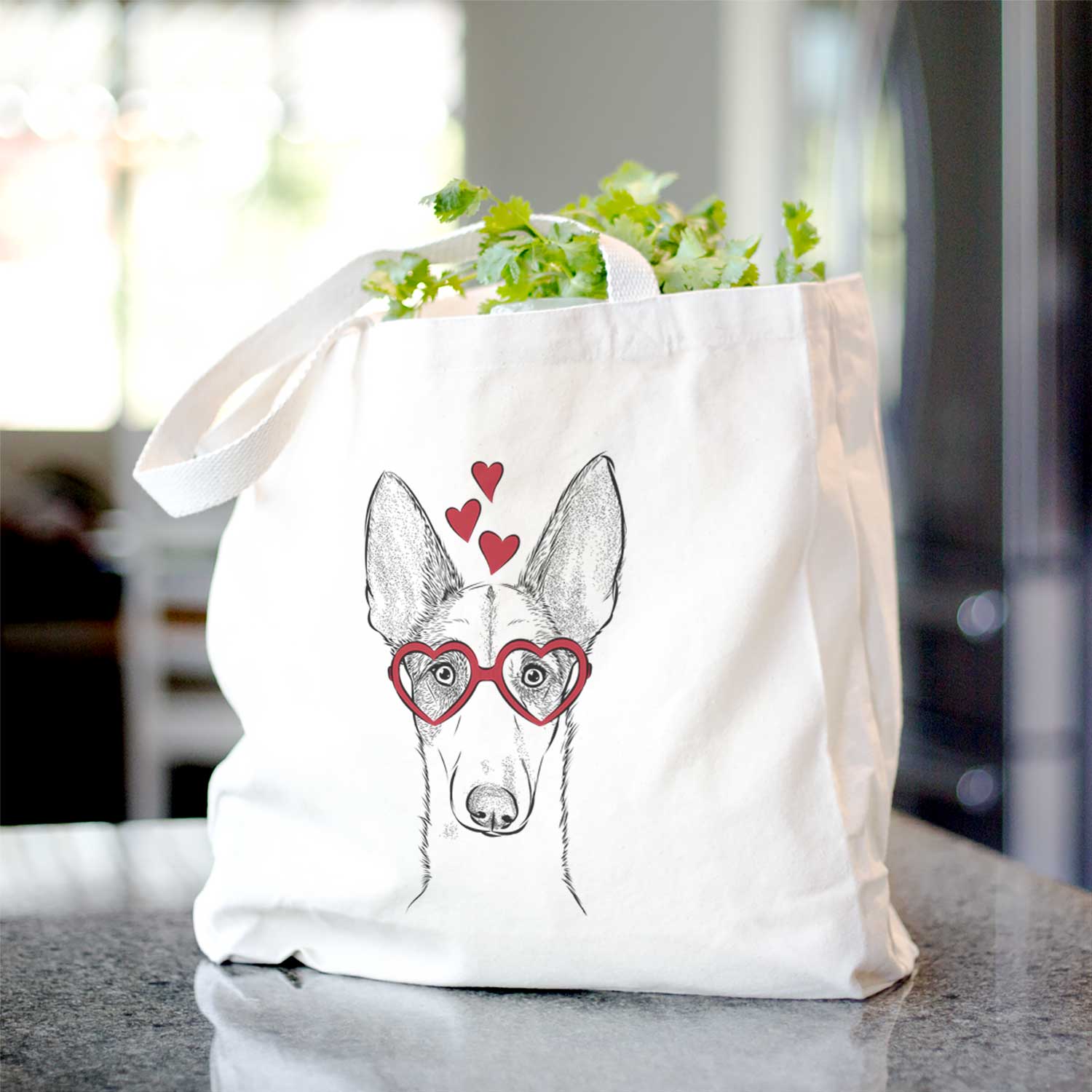 Halo the Ibizan Sight Hound - Tote Bag