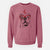 Valentine Hank the English Bulldog - Unisex Pigment Dyed Crew Sweatshirt