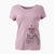 Valentine Hannah the Pitbull Mix - Women's Perfect V-neck Shirt