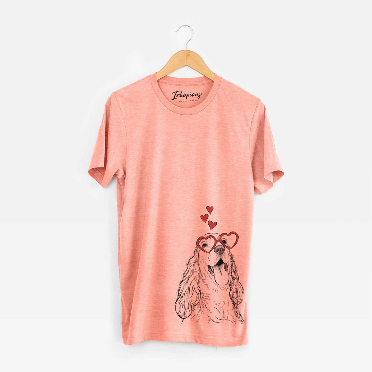 Valentine Happy Henry the English Cocker Spaniel - Unisex Crewneck