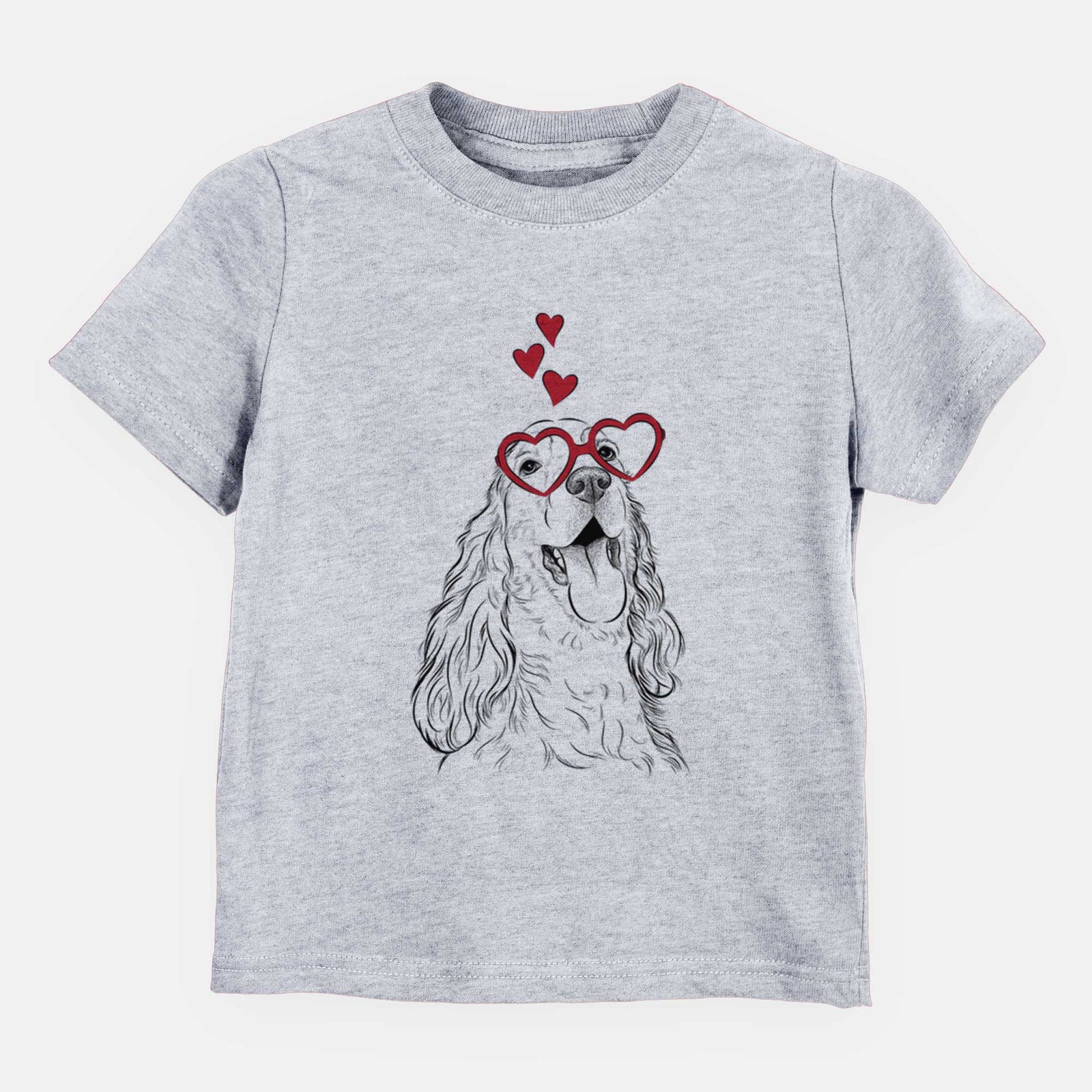 Valentine Happy Henry the English Cocker Spaniel - Kids/Youth/Toddler Shirt