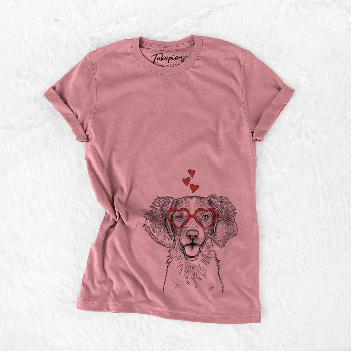 Happy Holly the Brittany Spaniel - Bella Canvas Unisex Crewneck