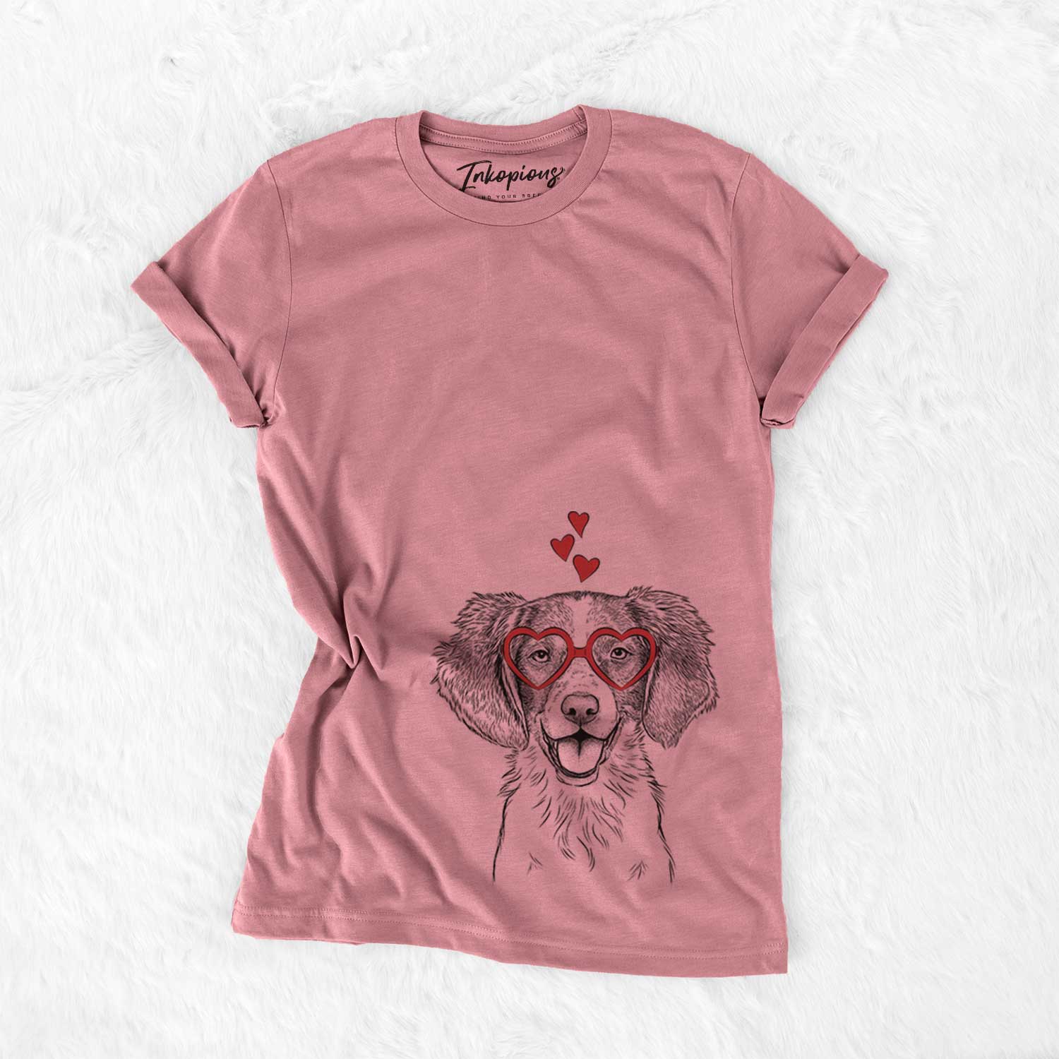 Happy Holly the Brittany Spaniel - Bella Canvas Unisex Crewneck