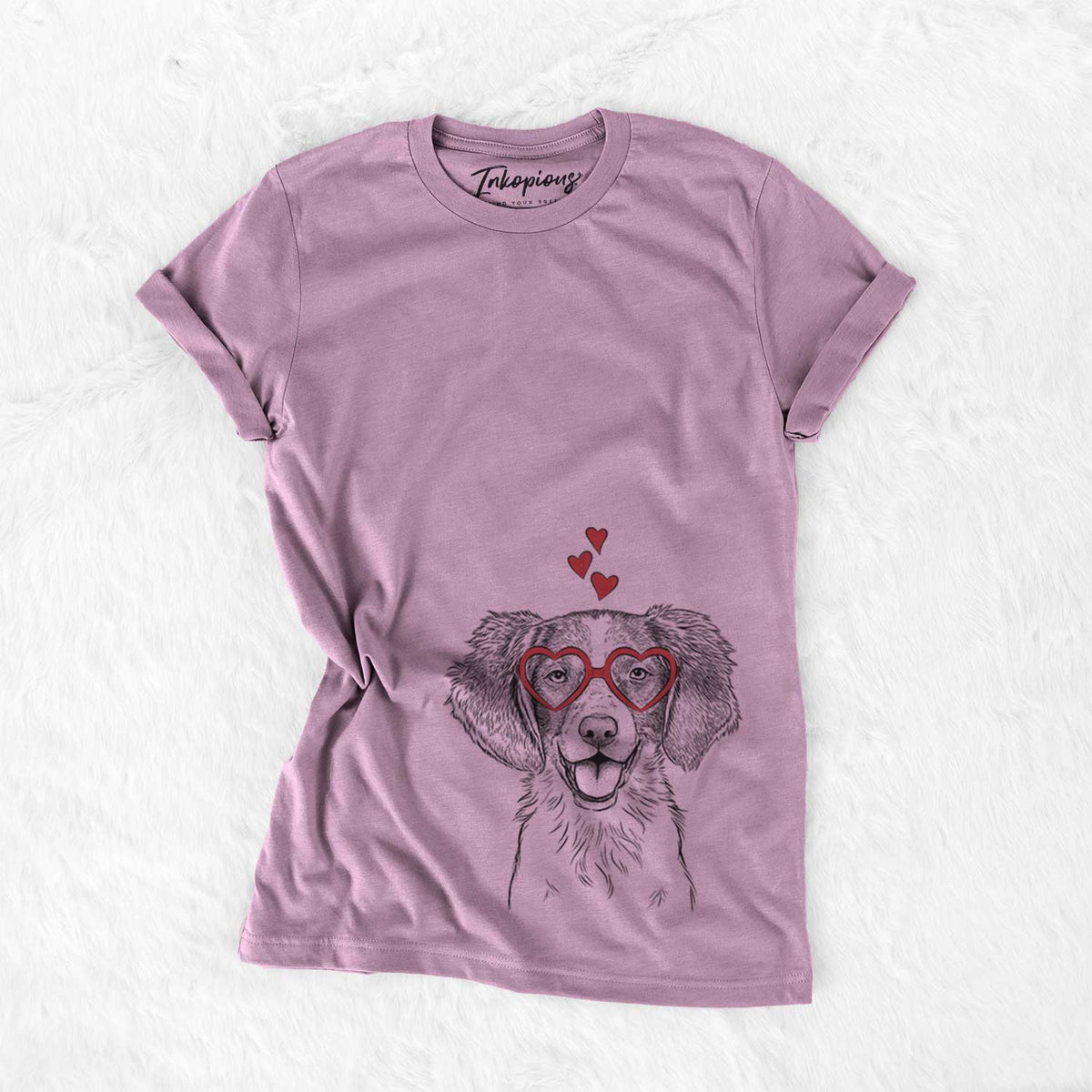 Happy Holly the Brittany Spaniel - Bella Canvas Unisex Crewneck