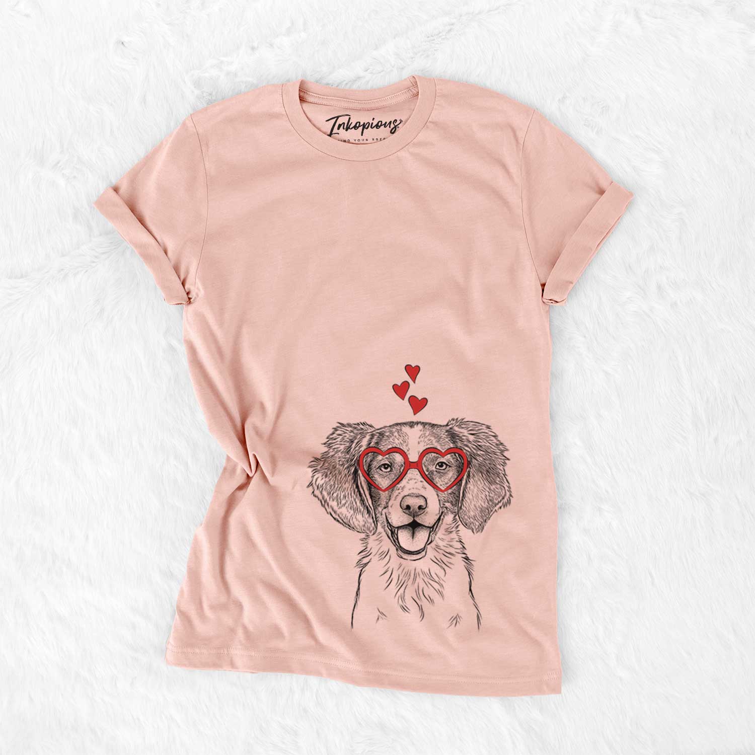 Happy Holly the Brittany Spaniel - Bella Canvas Unisex Crewneck