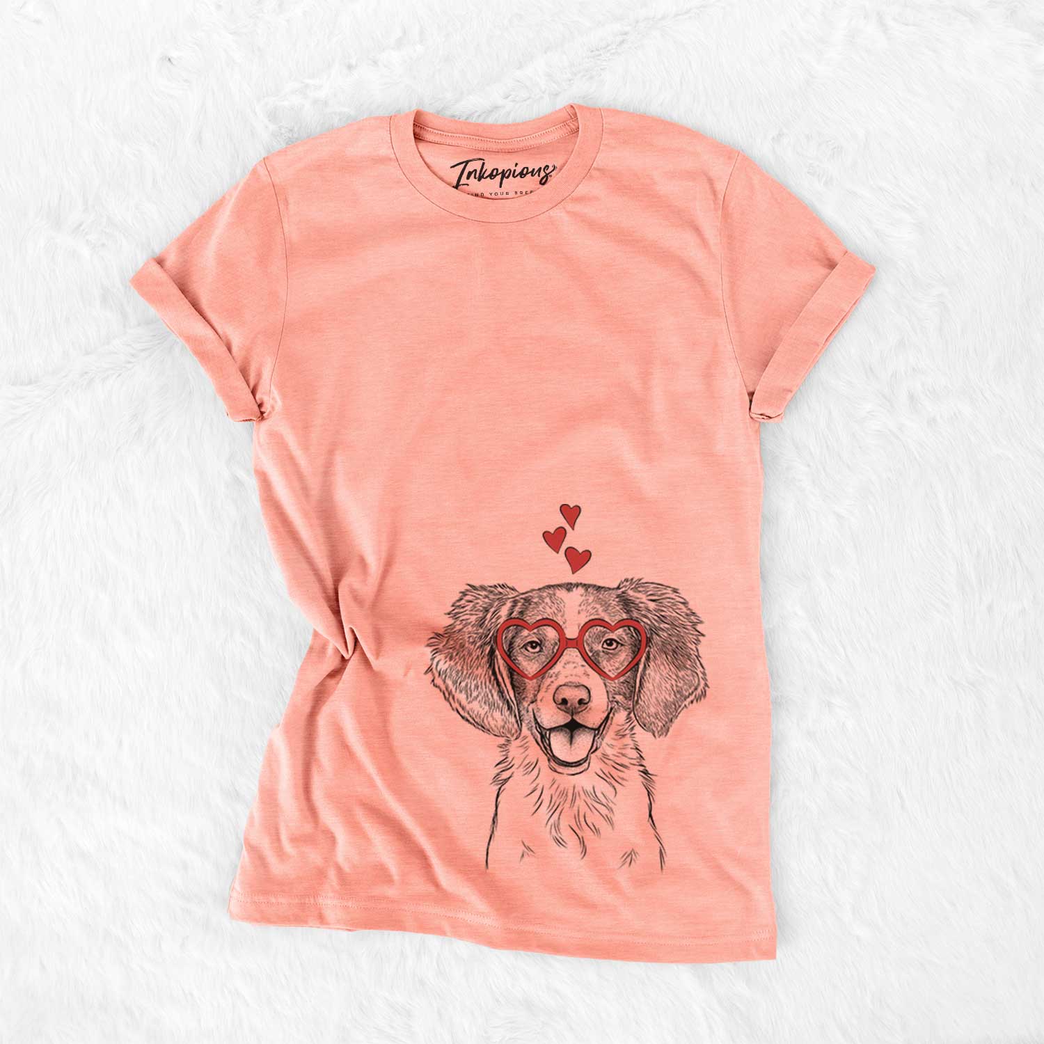 Happy Holly the Brittany Spaniel - Bella Canvas Unisex Crewneck