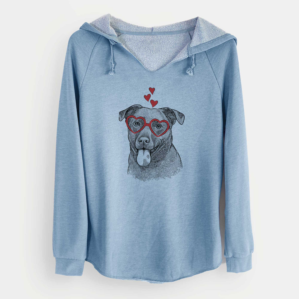 Valentine Harbor the Mixed Breed - Cali Wave Hooded Sweatshirt