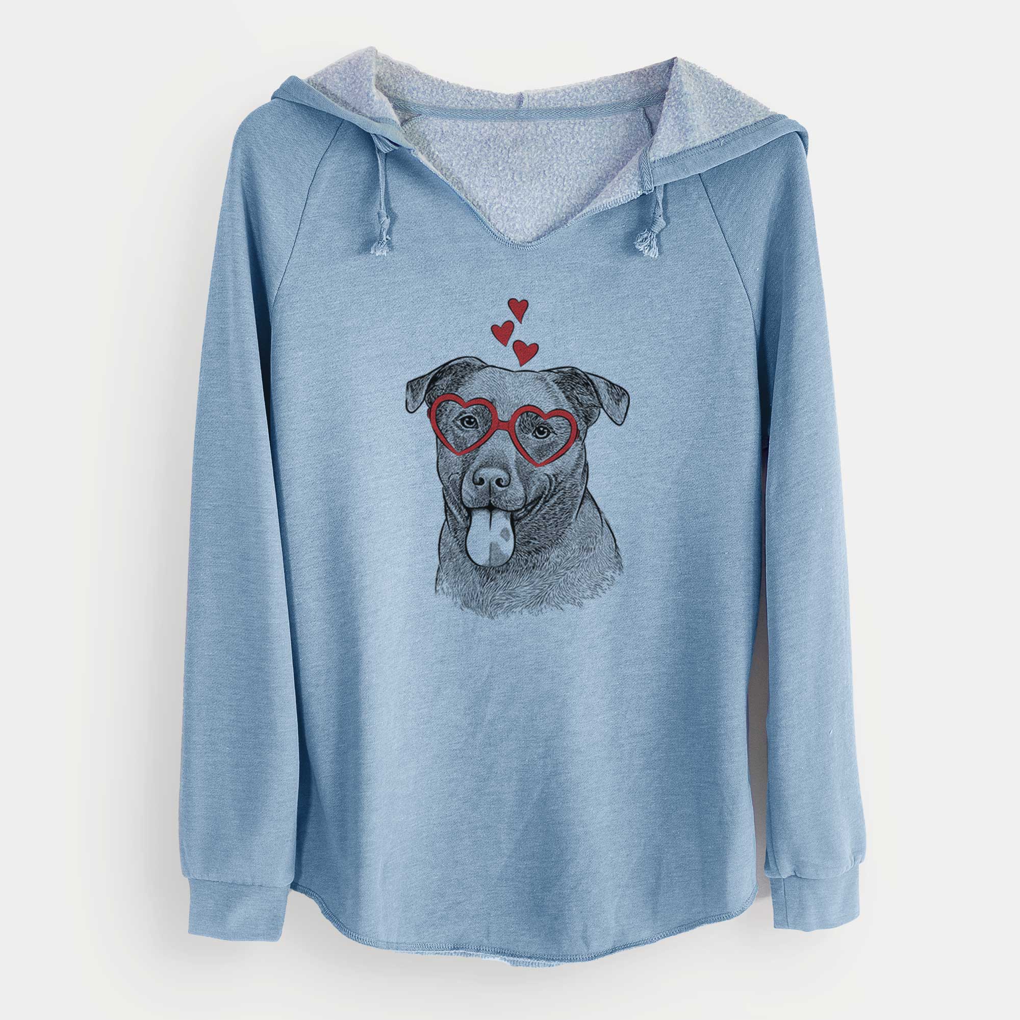 Valentine Harbor the Mixed Breed - Cali Wave Hooded Sweatshirt