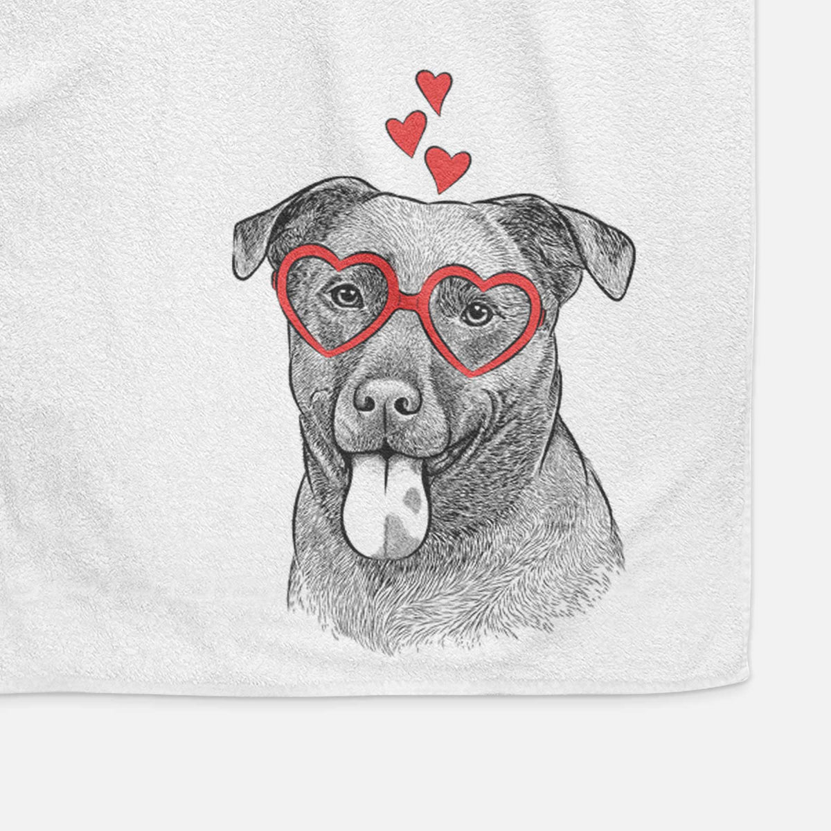 Harbor the Mixed Breed Decorative Hand Towel