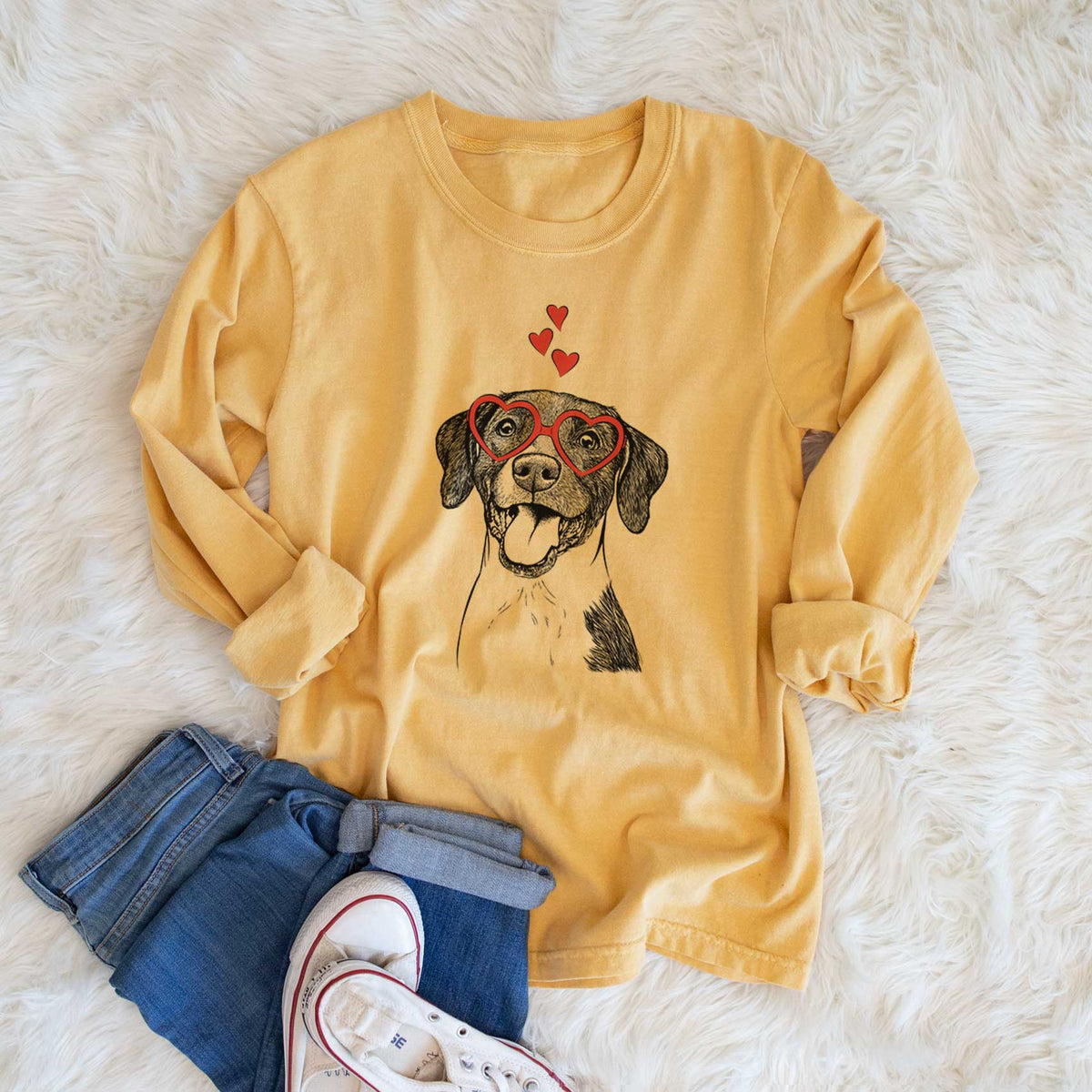 Valentine Harper the Mixed Breed - Heavyweight 100% Cotton Long Sleeve