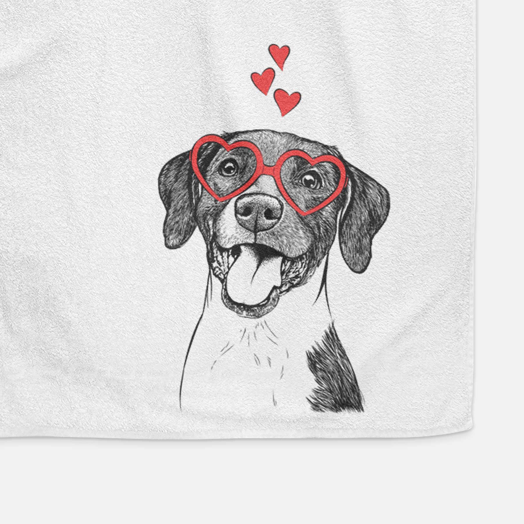 Harper the Mixed Breed Decorative Hand Towel