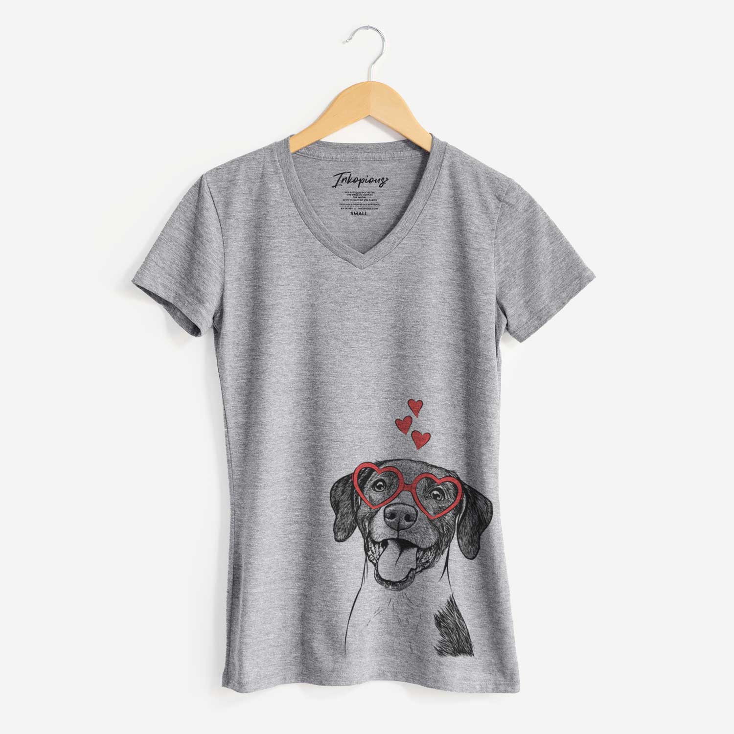 Valentine Harper the Mixed Breed - Women's V-neck Shirt