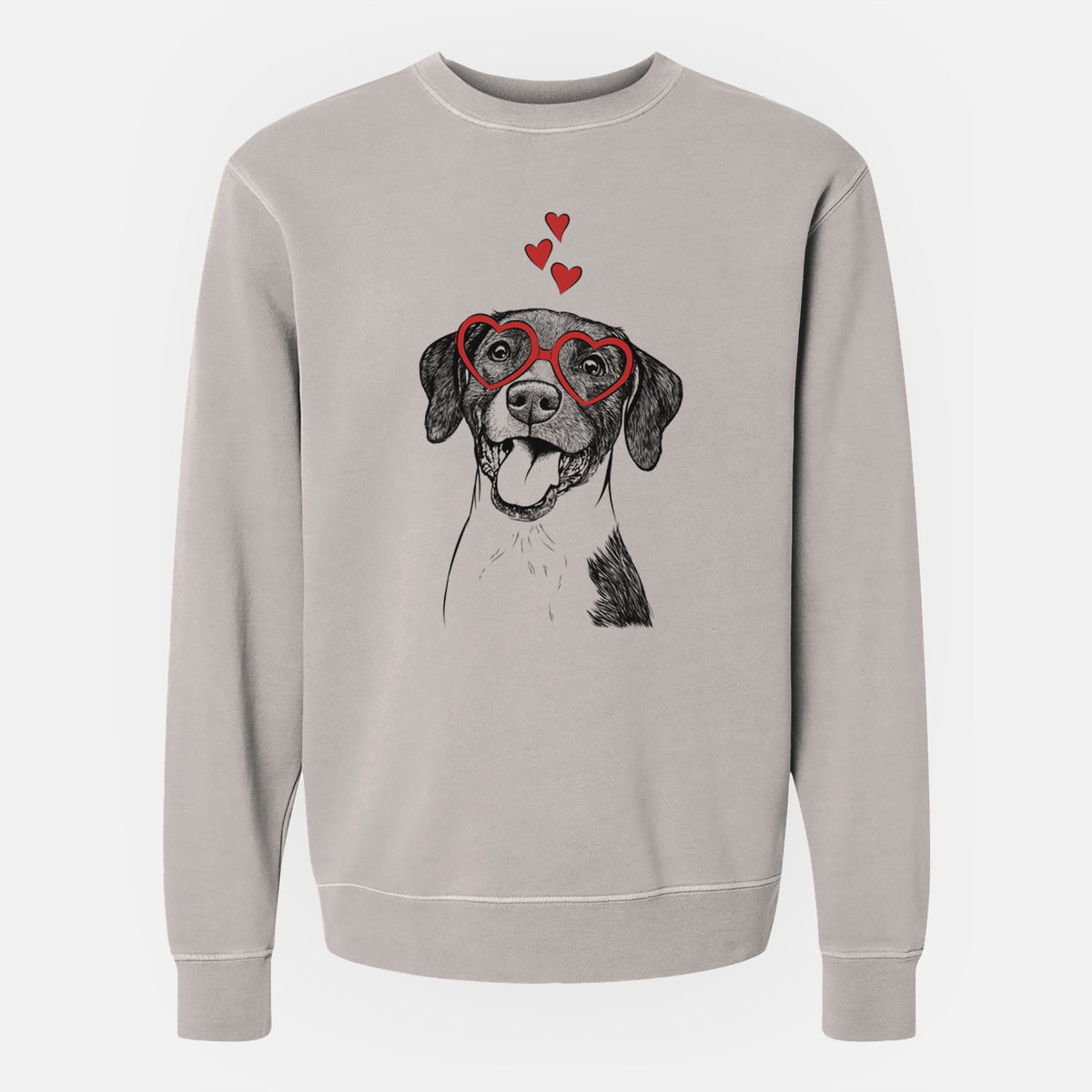 Valentine Harper the Mixed Breed - Unisex Pigment Dyed Crew Sweatshirt