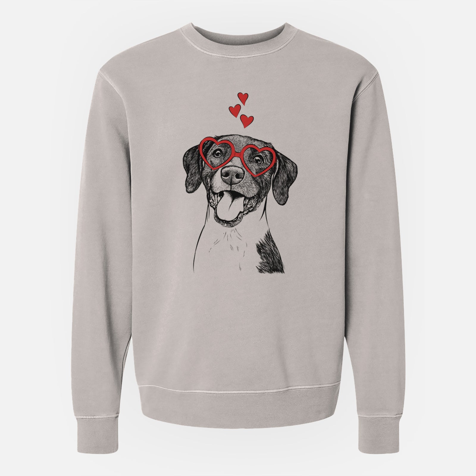 Valentine Harper the Mixed Breed - Unisex Pigment Dyed Crew Sweatshirt