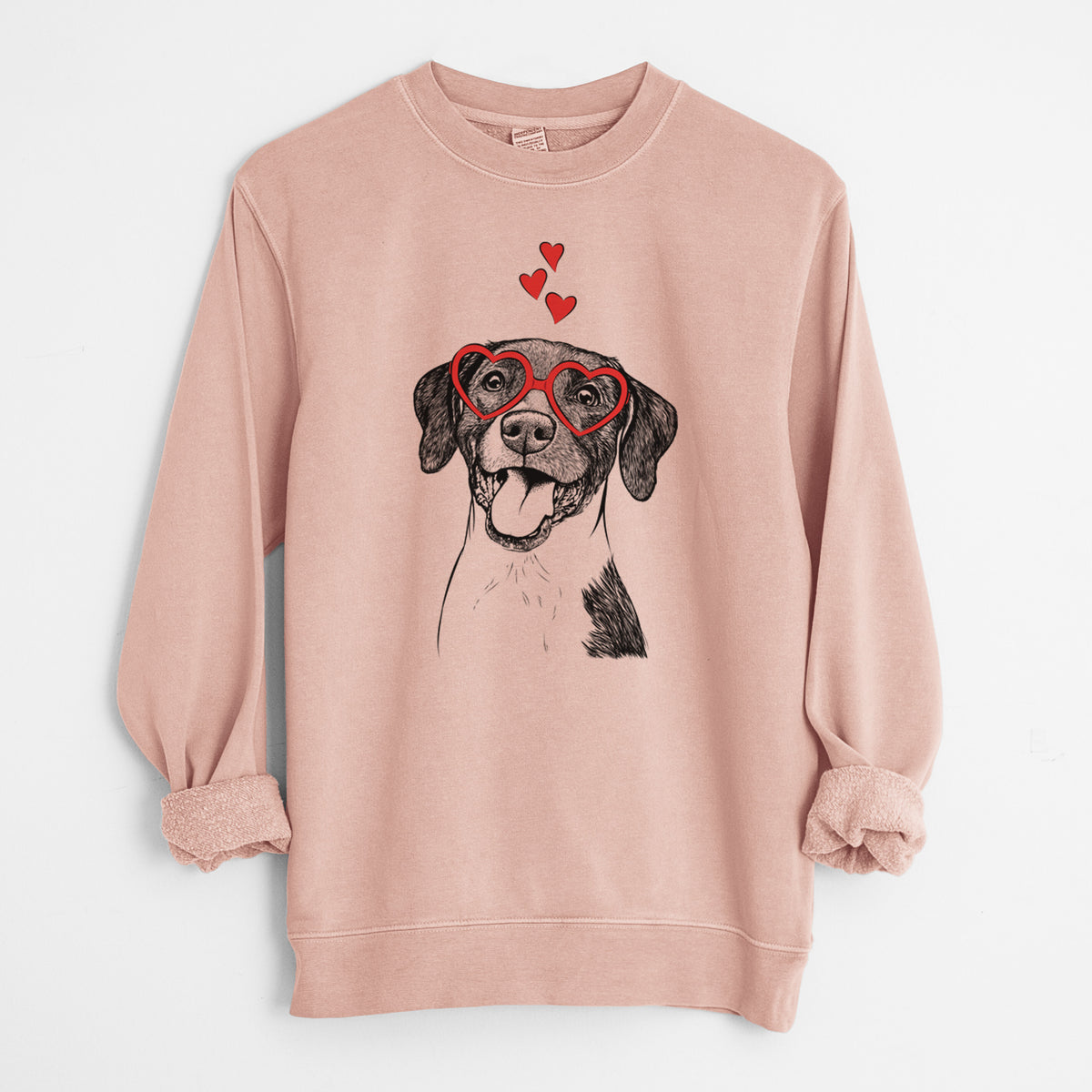 Valentine Harper the Mixed Breed - Unisex Pigment Dyed Crew Sweatshirt