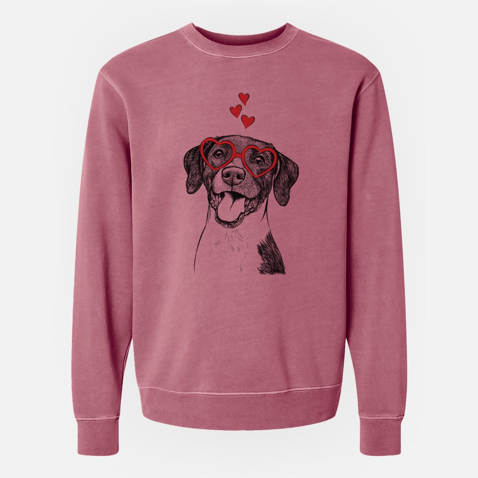 Valentine Harper the Mixed Breed - Unisex Pigment Dyed Crew Sweatshirt