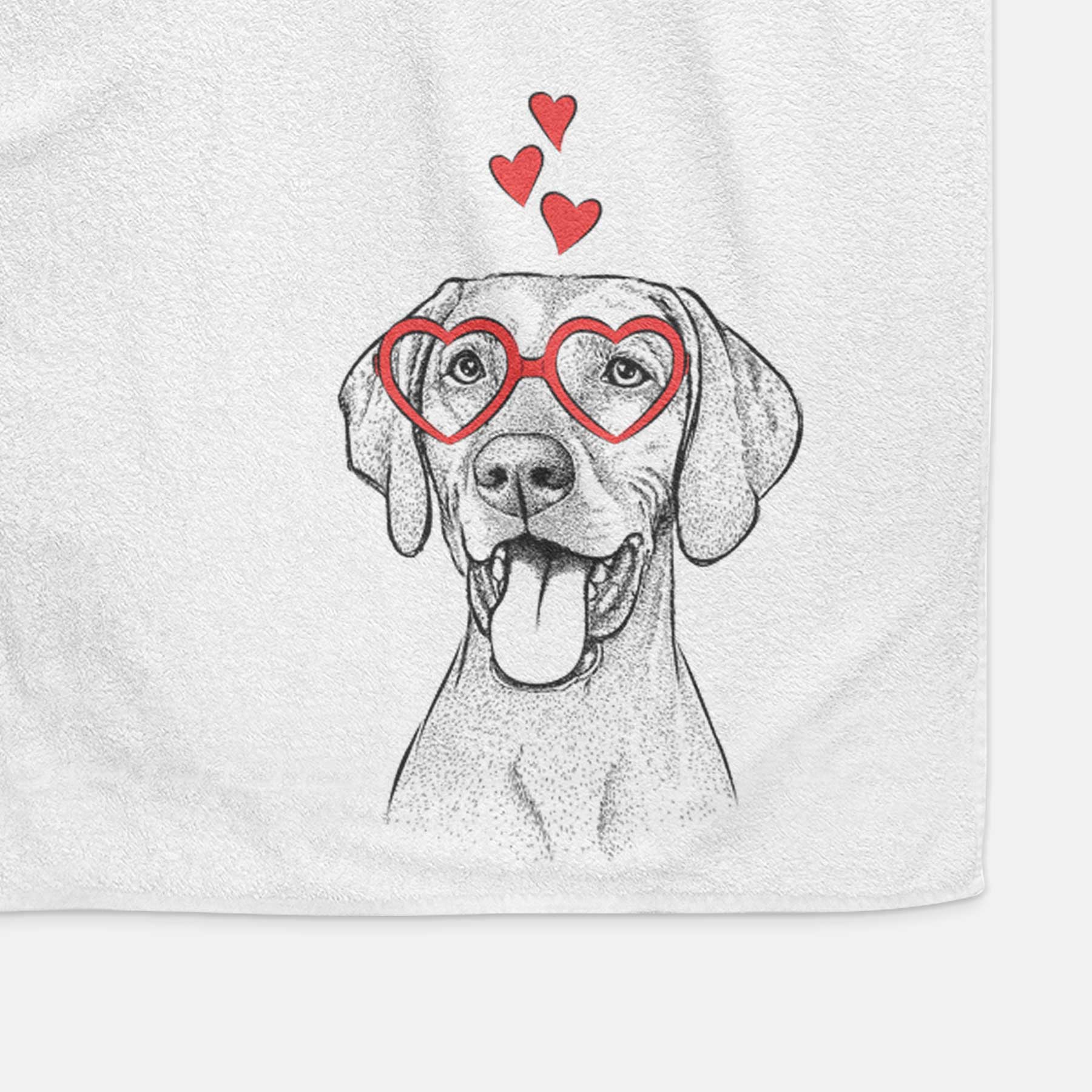 Harper the Vizsla Decorative Hand Towel