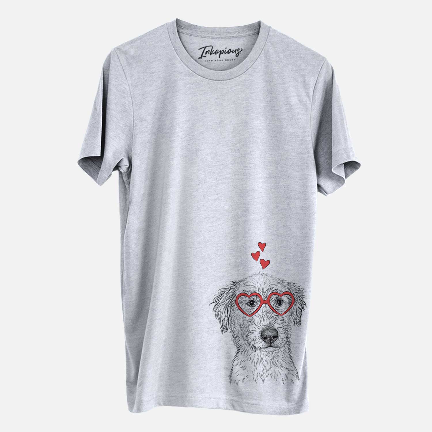 Valentine Harry the Mixed Breed Puppy - Unisex Crewneck