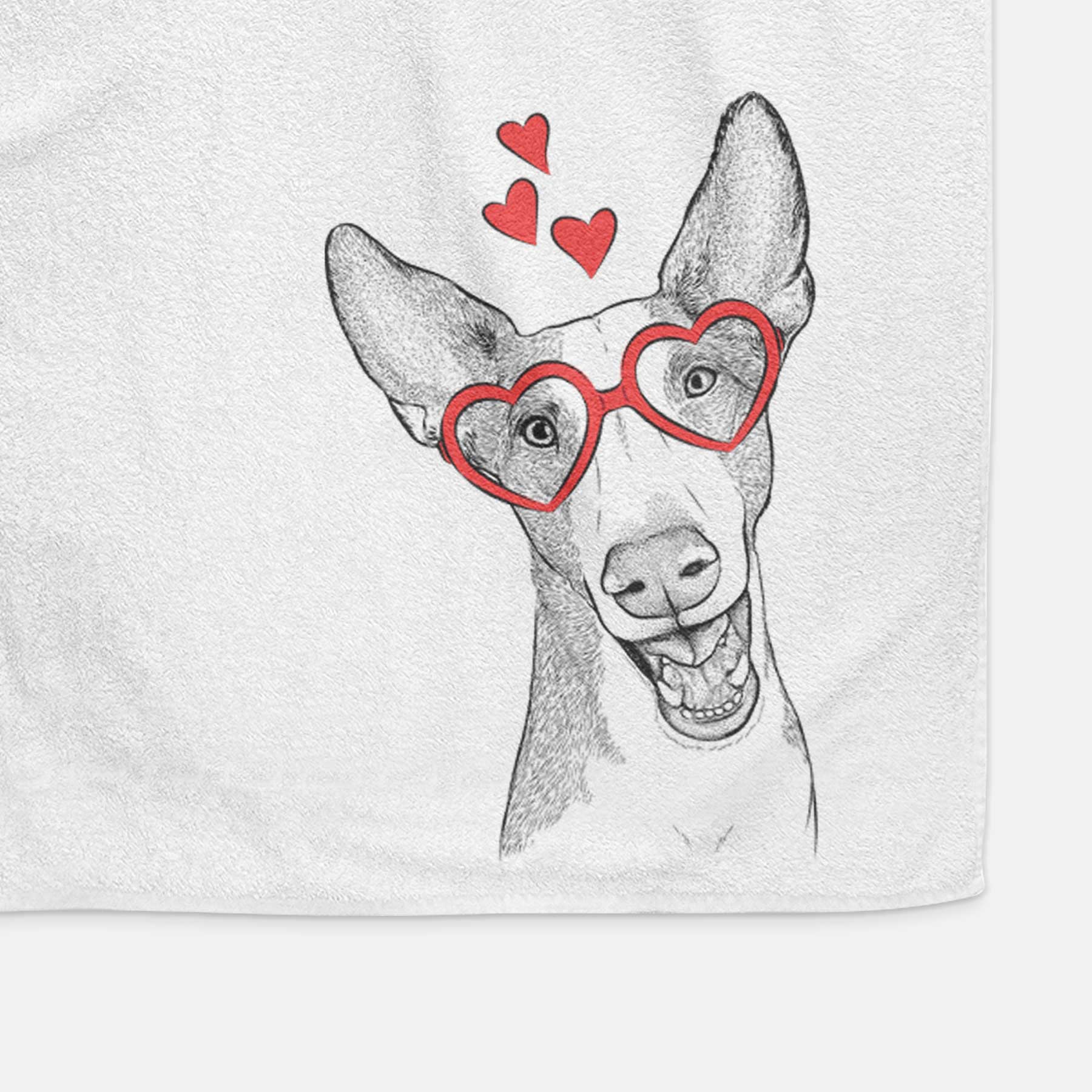 Havok the Ibizan Hound Decorative Hand Towel