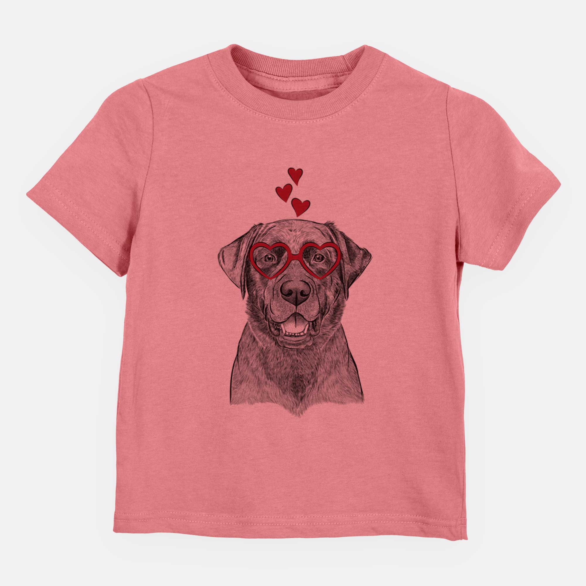 Valentine Heath the Black Lab - Kids/Youth/Toddler Shirt