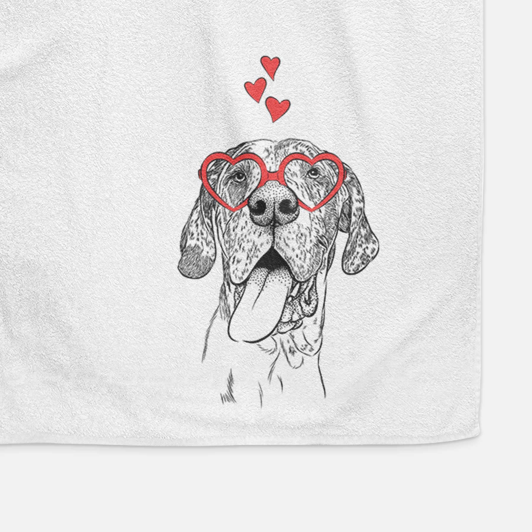 Hennessey the Great Dane Decorative Hand Towel