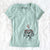 Valentine Hennessey the Great Dane - Women's V-neck Shirt