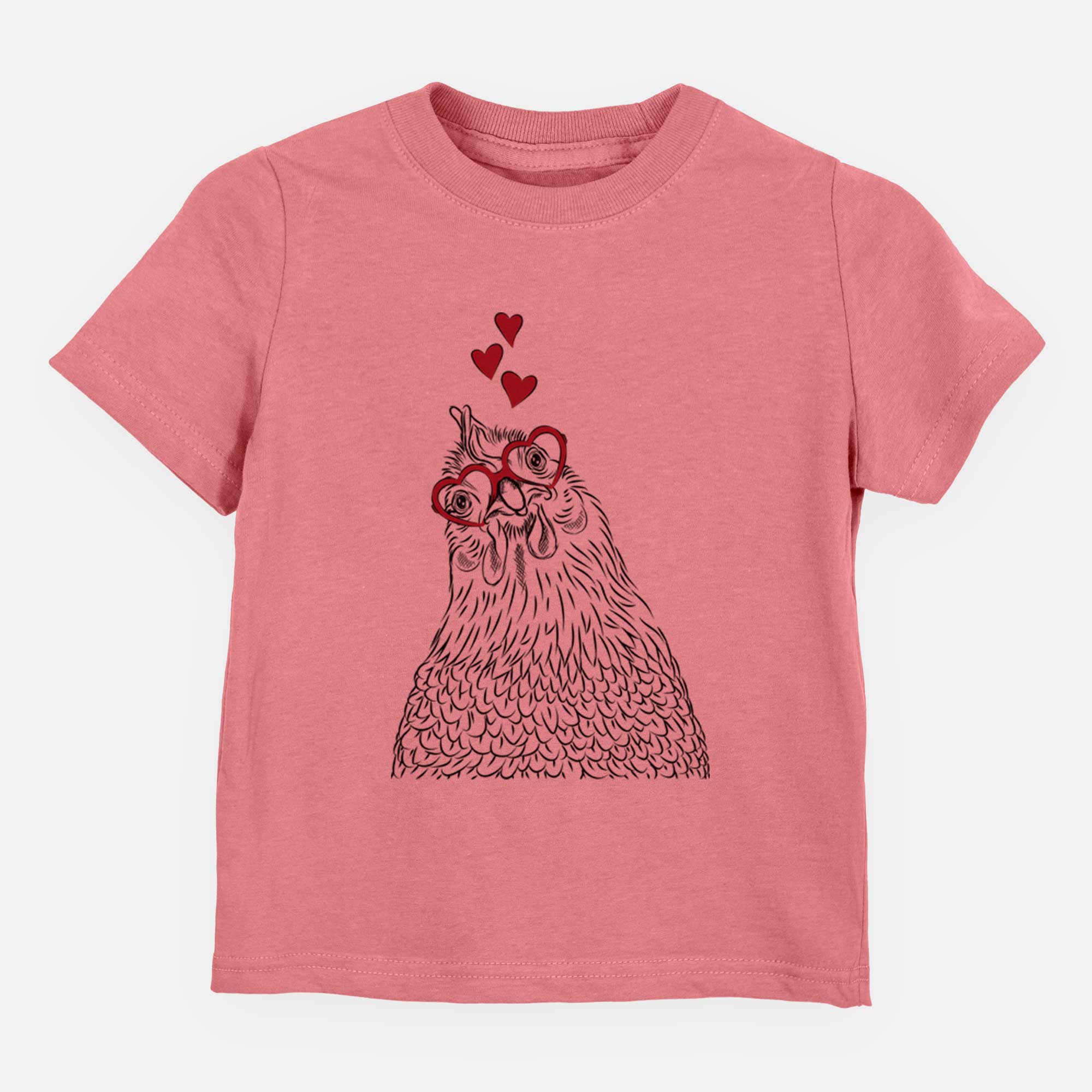 Valentine Henrietta the Chicken - Kids/Youth/Toddler Shirt