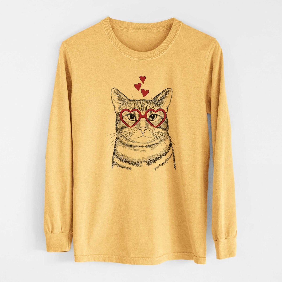 Valentine Henry the Bengal - Heavyweight 100% Cotton Long Sleeve