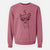 Valentine Henry the Alpaca - Unisex Pigment Dyed Crew Sweatshirt