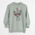 Valentine Henry the Alpaca - Unisex Pigment Dyed Crew Sweatshirt