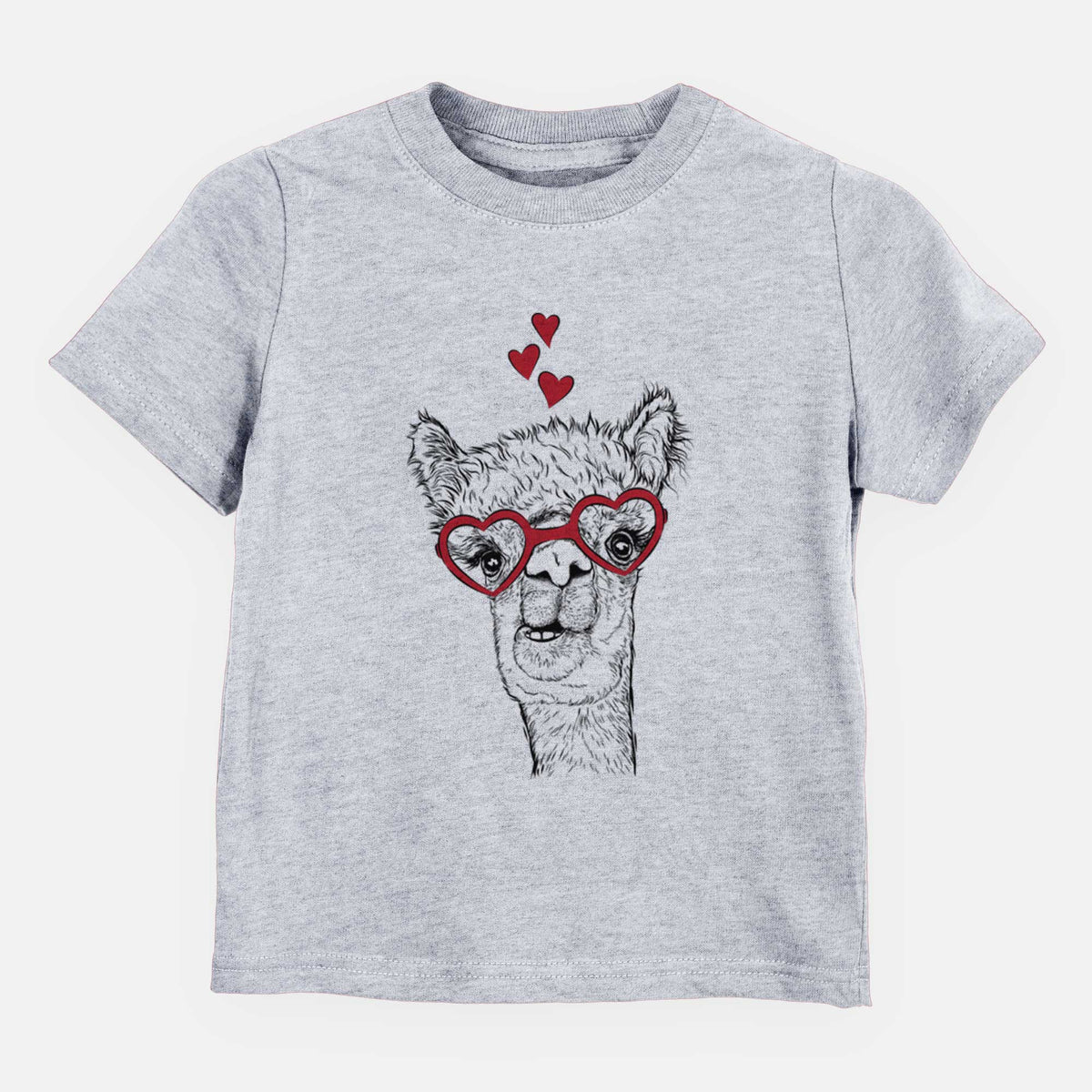 Valentine Henry the Alpaca - Kids/Youth/Toddler Shirt