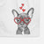 Henry the French Bulldog Decorative Hand Towel