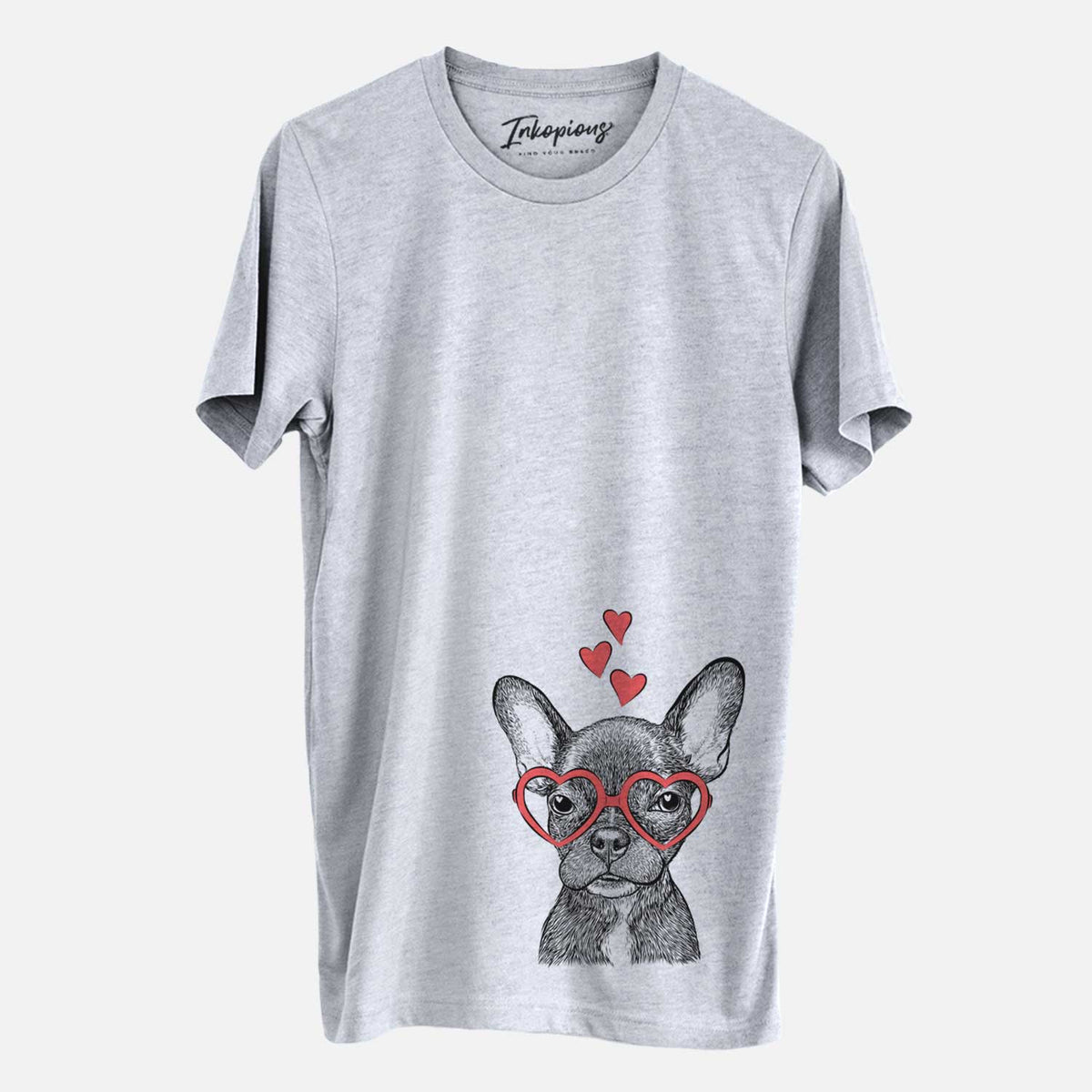 Valentine Henry the French Bulldog - Unisex Crewneck