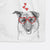 Henry the German Shepherd Decorative Hand Towel