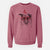 Valentine Henry the German Shepherd - Unisex Pigment Dyed Crew Sweatshirt