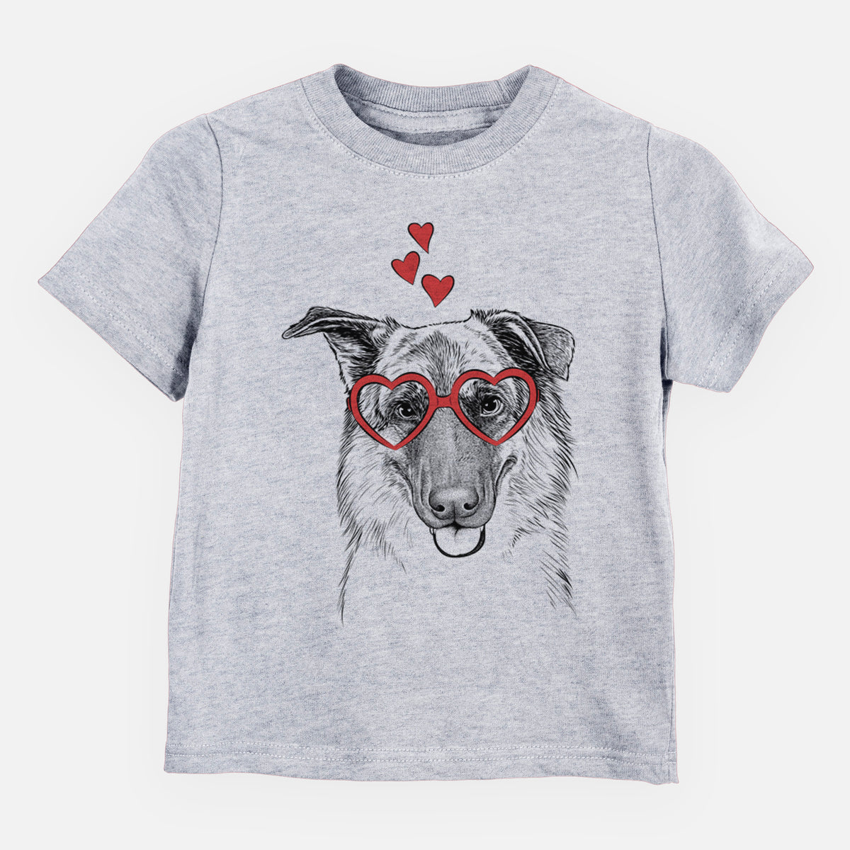 Valentine Henry the German Shepherd - Kids/Youth/Toddler Shirt