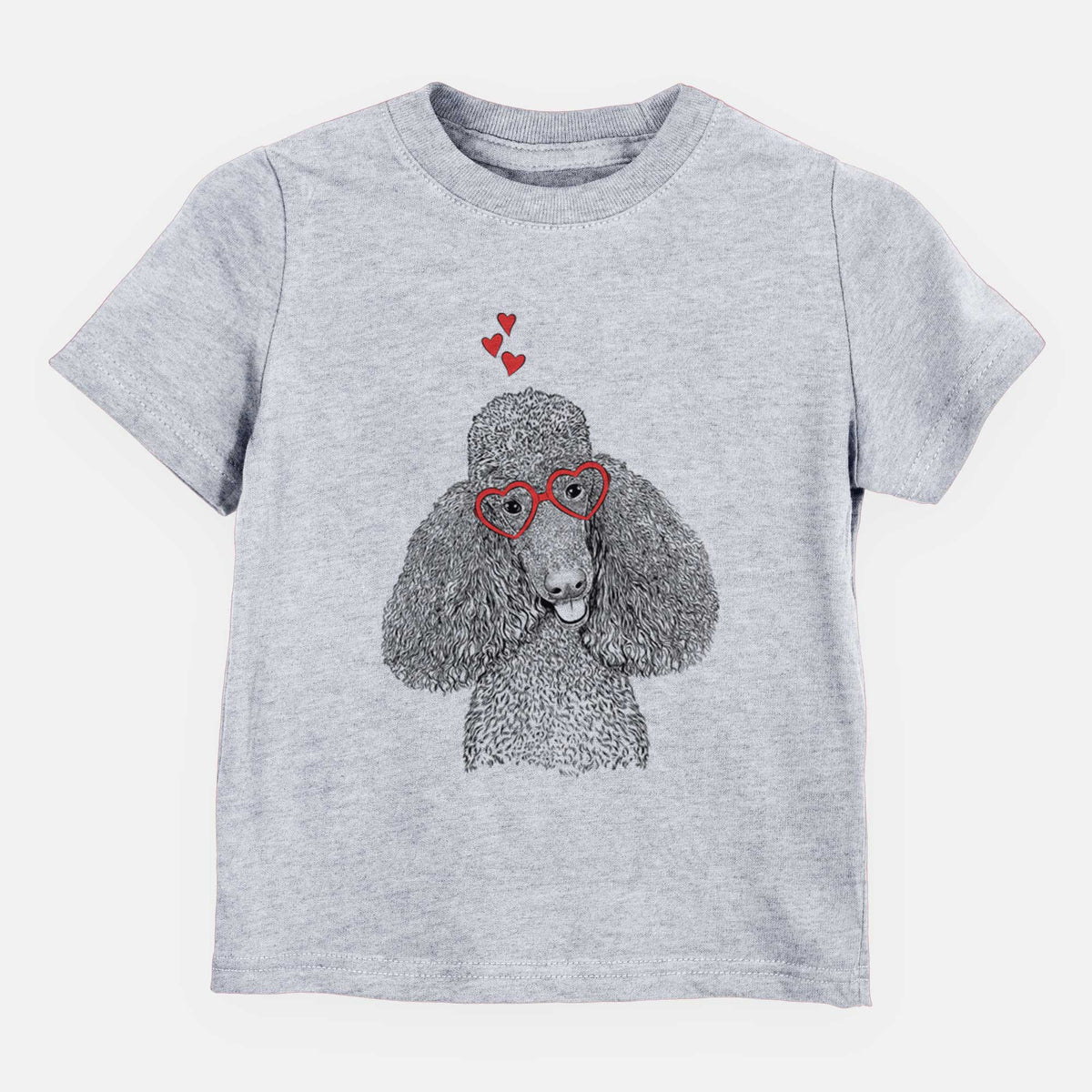 Valentine Henry the Standard Poodle - Kids/Youth/Toddler Shirt