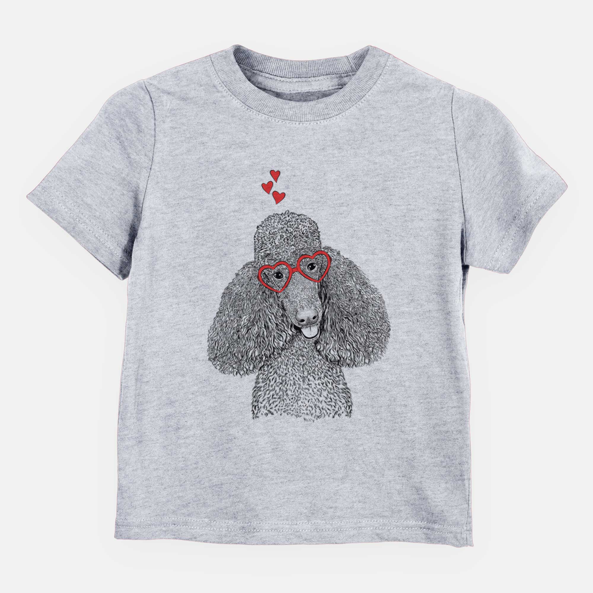 Valentine Henry the Standard Poodle - Kids/Youth/Toddler Shirt