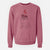 Valentine Higgins the Pug - Unisex Pigment Dyed Crew Sweatshirt