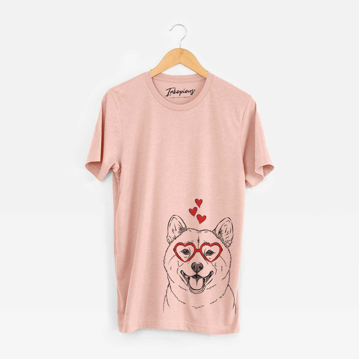 Valentine Hiro the Shiba Inu - Unisex Crewneck